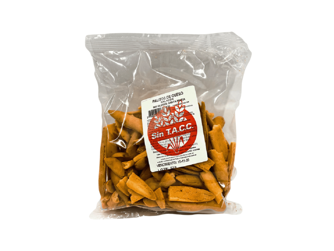 Palitos de Queso Santa Maria x 200gr