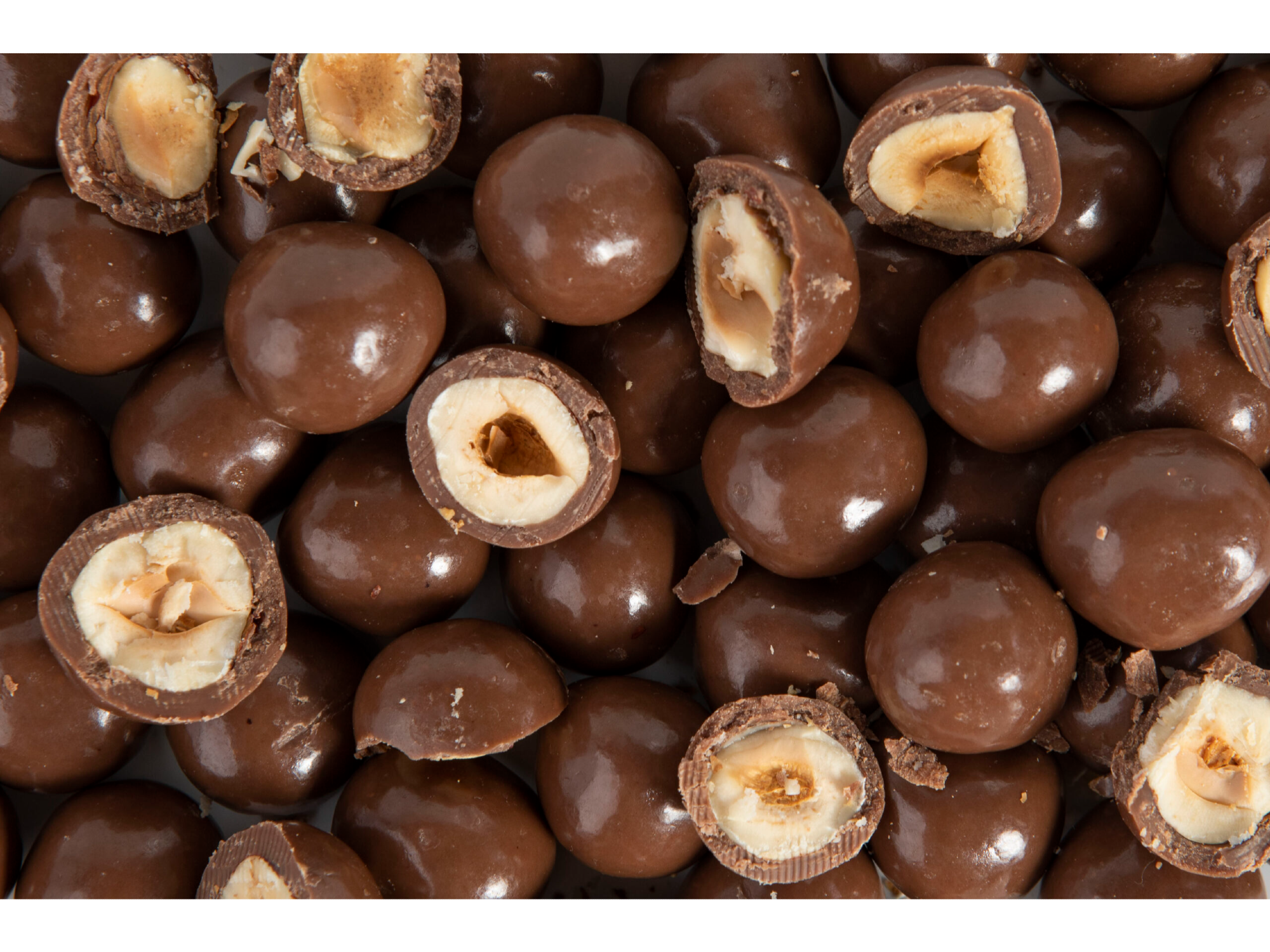 Avellanas con chocolate