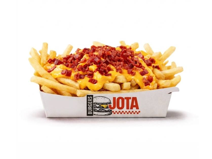 Papas con Cheddar y Bacon