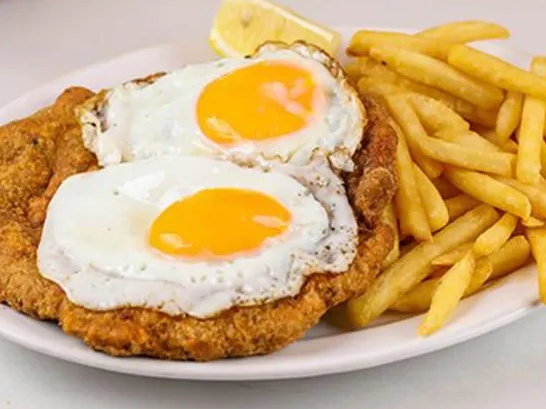 Milanesa de carne a caballo