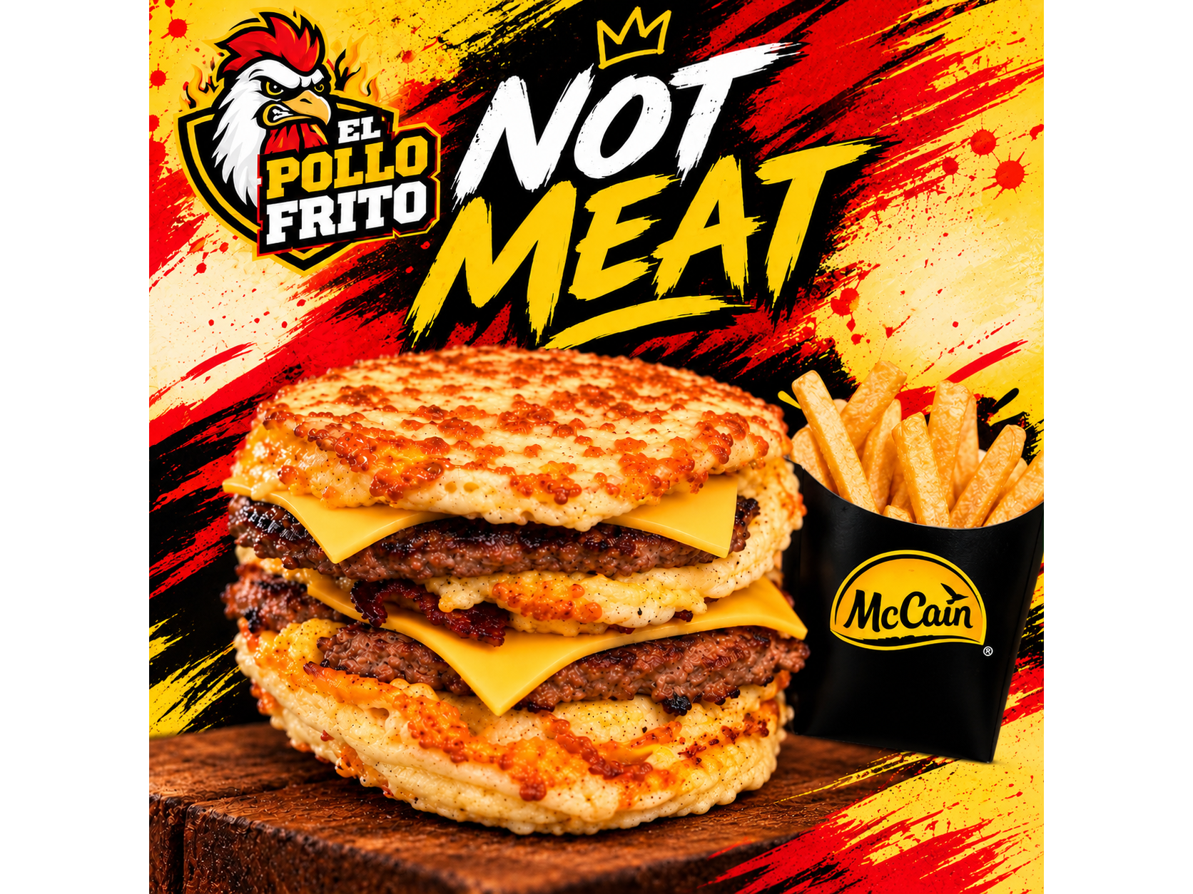 Simple Simple Not Meat de El Pollo Frito Santa Fe