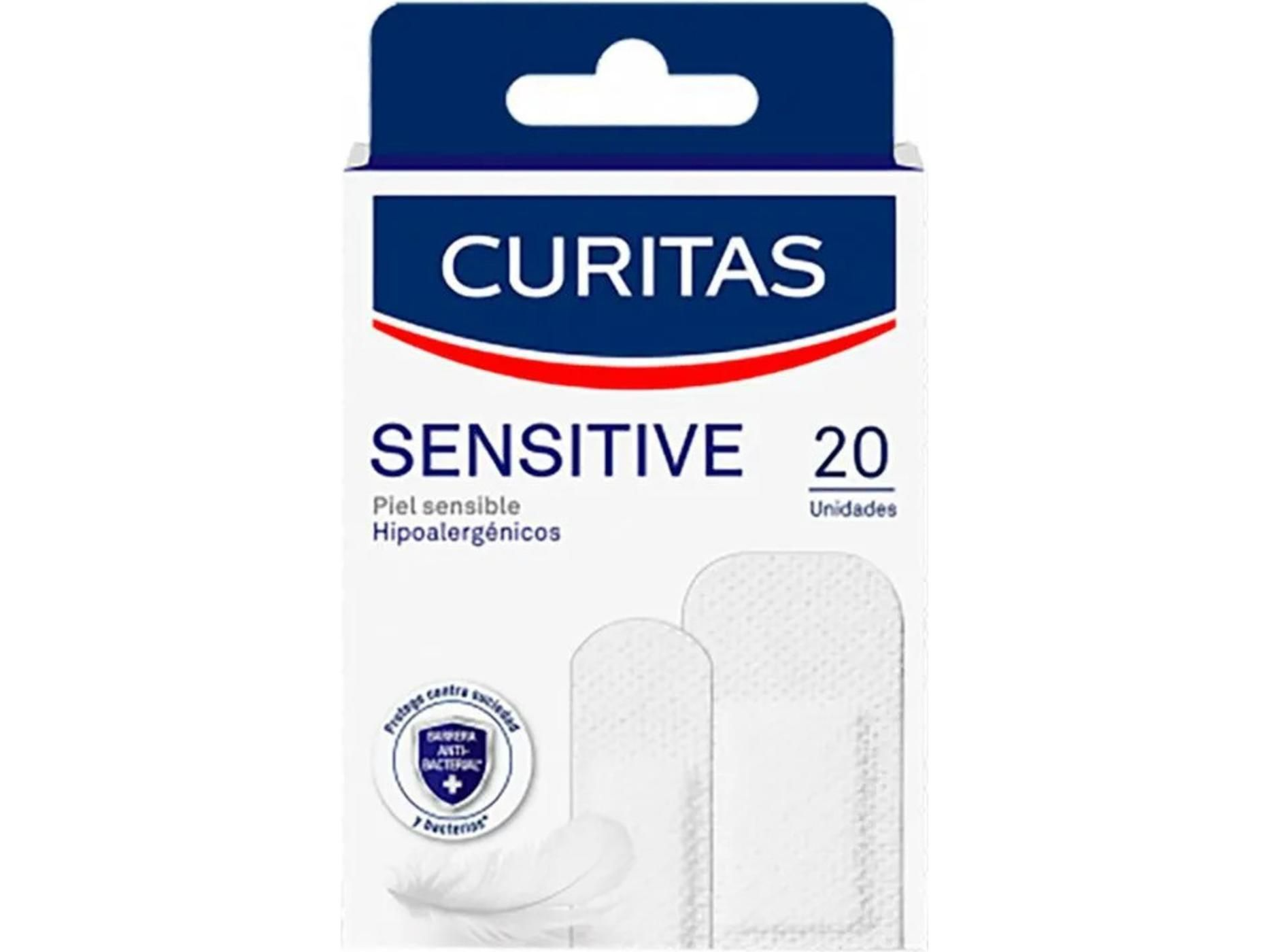 Apósitos Adhesivos Curitas Sensitive 20 Un