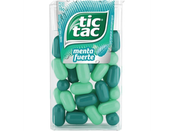 Pastillas Tic Tac Menta Fuerte 16 G