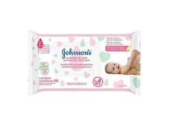 Toallitas Húmedas Johnson's Baby Protección De La Piel 48 Un
