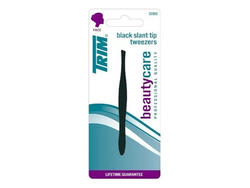 Pinza Depilacion Trim Oblicua Negra 1 Un