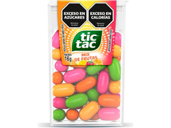 Pastillas Tic Tac Mix De Frutas 16 G