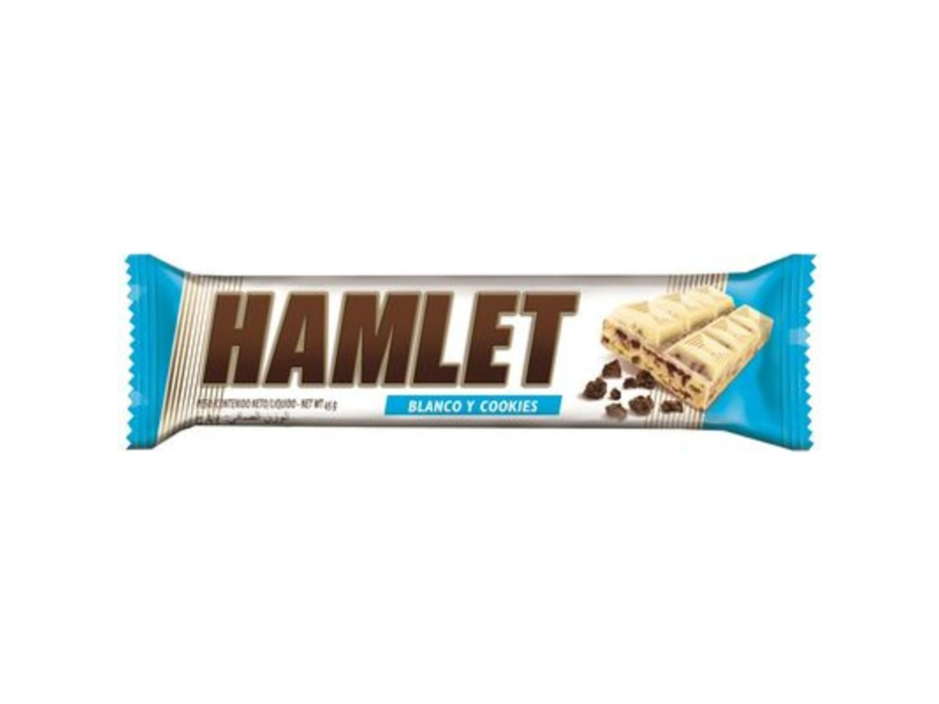 Chocolate Hamlet Blanco Con Cookies 48 g