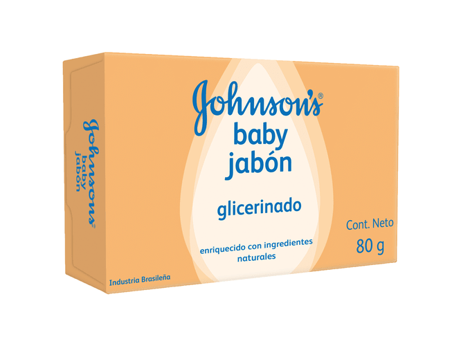 Jabón Johnson's Baby Con Glicerina 80 g
