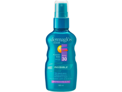 Protector Solar Dermaglós En Aerosol Invisible Fps 30 180 ml