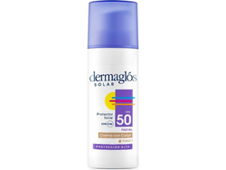 Protector Solar Dermaglós Facial FPS50 Tono 1 Crema 50 g