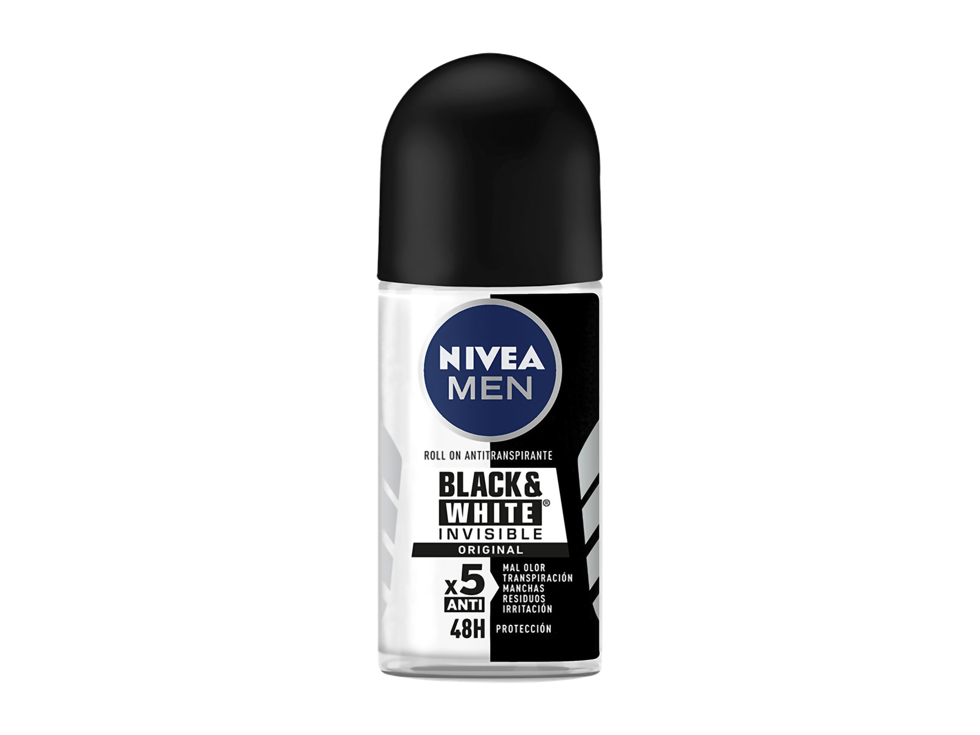 Desodorante Para Hombre Nivea Black White Men Roll On 50 ml