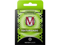 Preservativos M Texturizado 3 Unidades