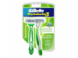 Prestobarba Gillette 3 Hojas Piel Sensible 2 Un