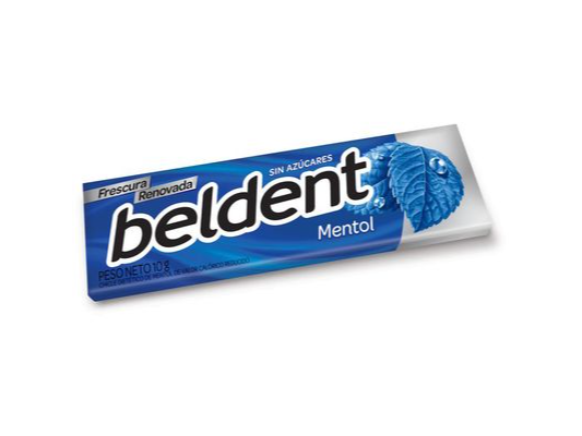 Chicles Beldent Sabor Mentol 10 g
