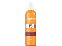 Protector solar Bagóvit Solar Acelerador de Bronceado FPS 15 200 g