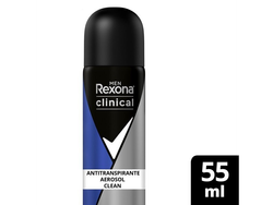 Rexona Desodorante Antitranspirante Clinical Aerosol Clean 55 Ml