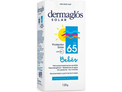 Crema Protector Solar Dermaglos Fps 65 Bebes 120 g