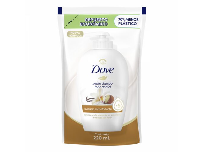Jabón Líquido Para Manos Dove Karité y Vainilla 220 ml