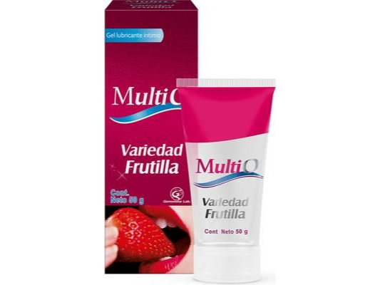 Lubricante Multi O Saborizado Frutilla 50 g