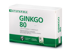 Suplemento Dietario Natufarma Ginkgo 80 30 Capsulas