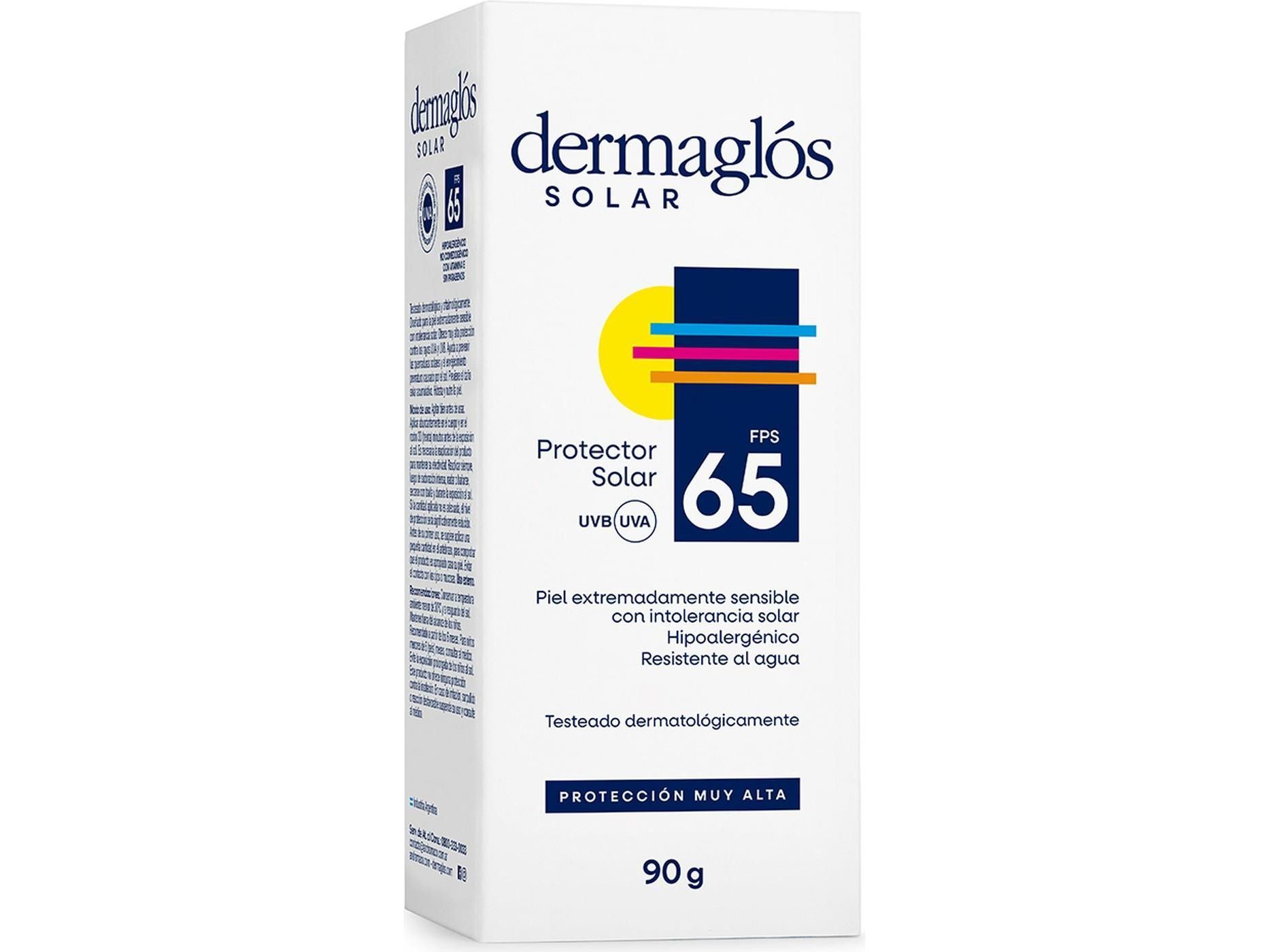Protector Solar Dermaglós FPS65 Crema 90 g