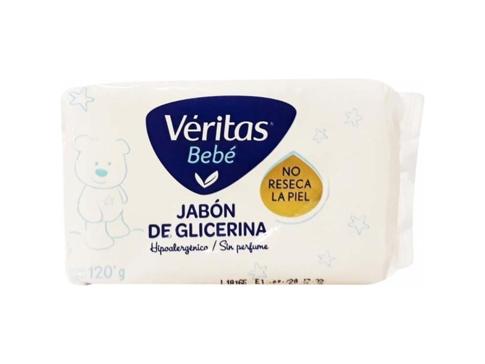 Jabón Veritas De Glicerina Bebé 120 g