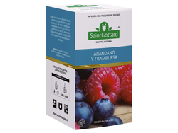 Té Saint Gottard En Saquitos Blueberry Y Raspberry 20 Un