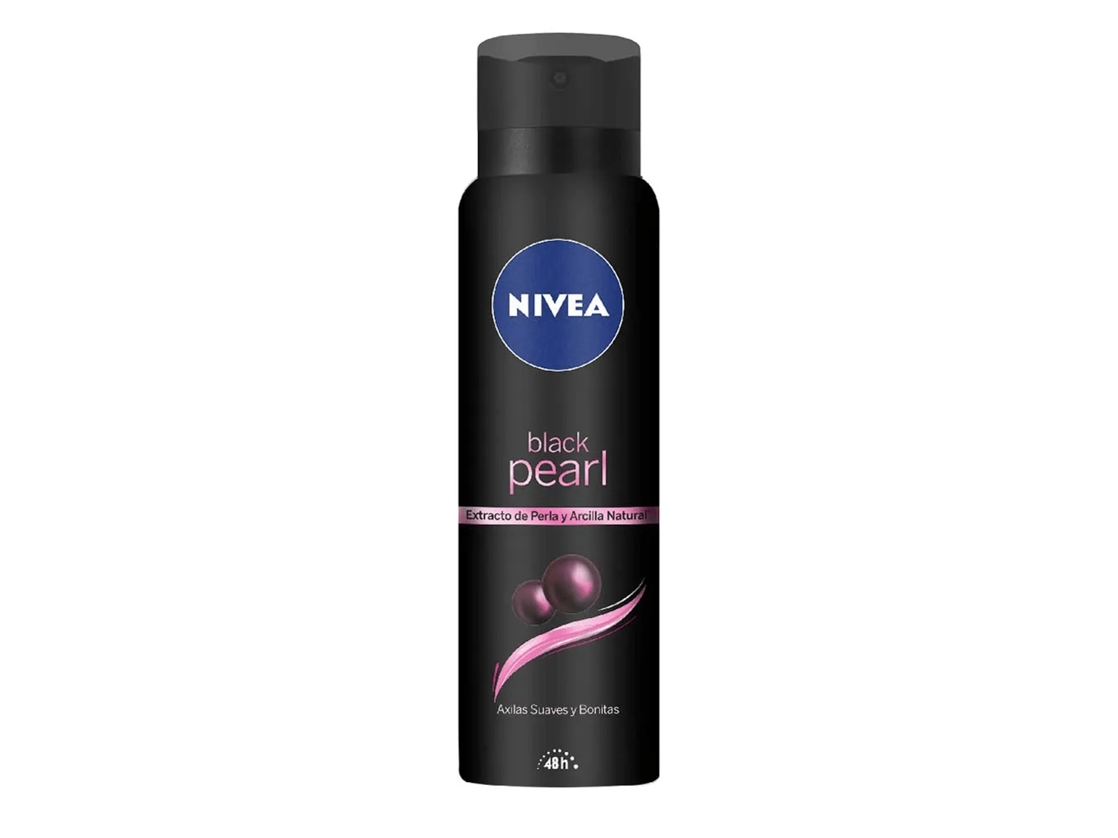 Desodorante Antitranspirante Femenino Nivea Black Pearl En Aerosol 150 ml