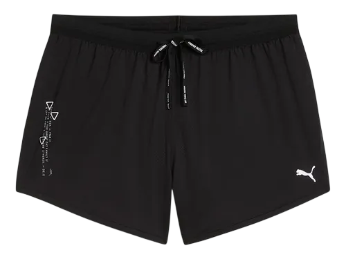 W RUN KNIT 3 SPLIT SHORT