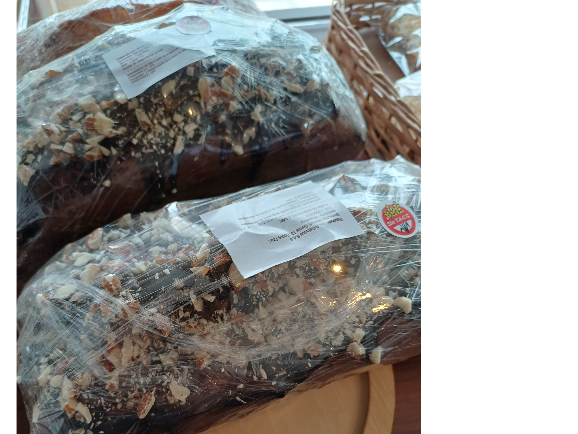 Budín de chocolate sin tacc y sin lactosa