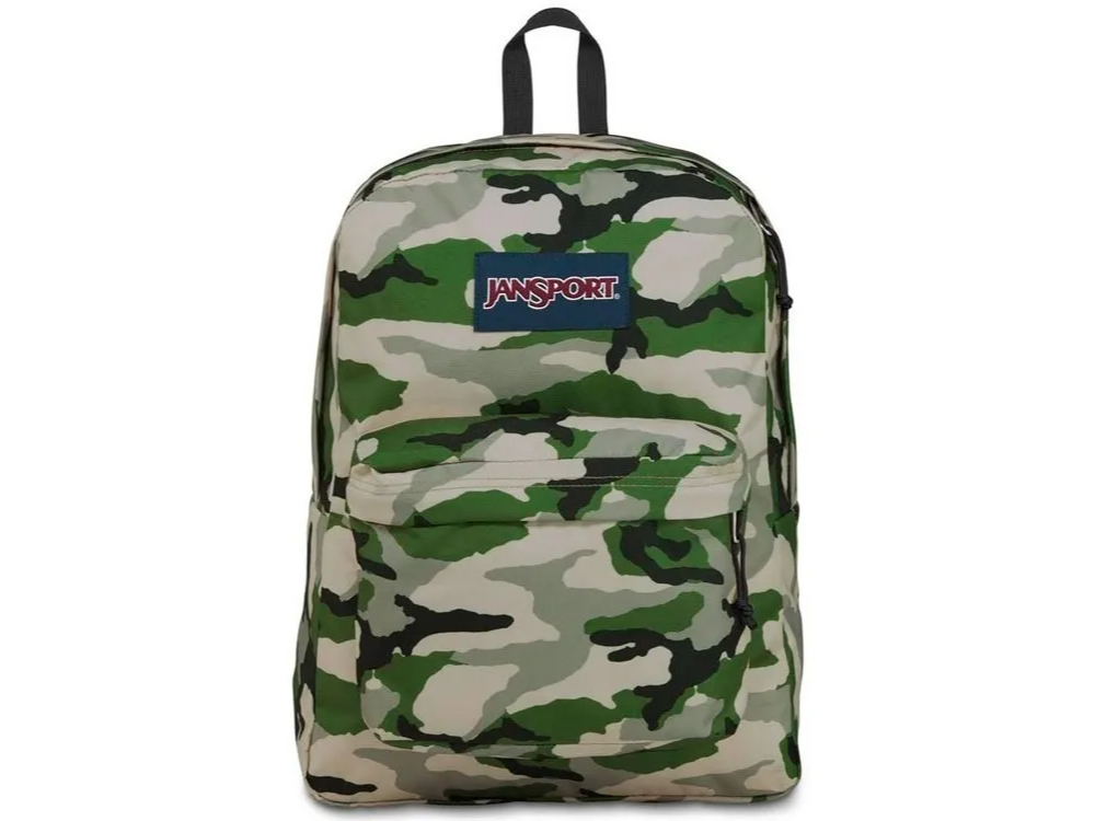 Mochila Jansport estampado militar