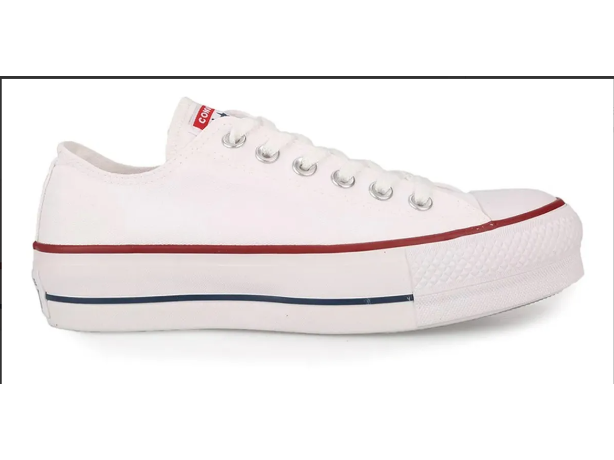 Converse Zapatilla Platform OX Red