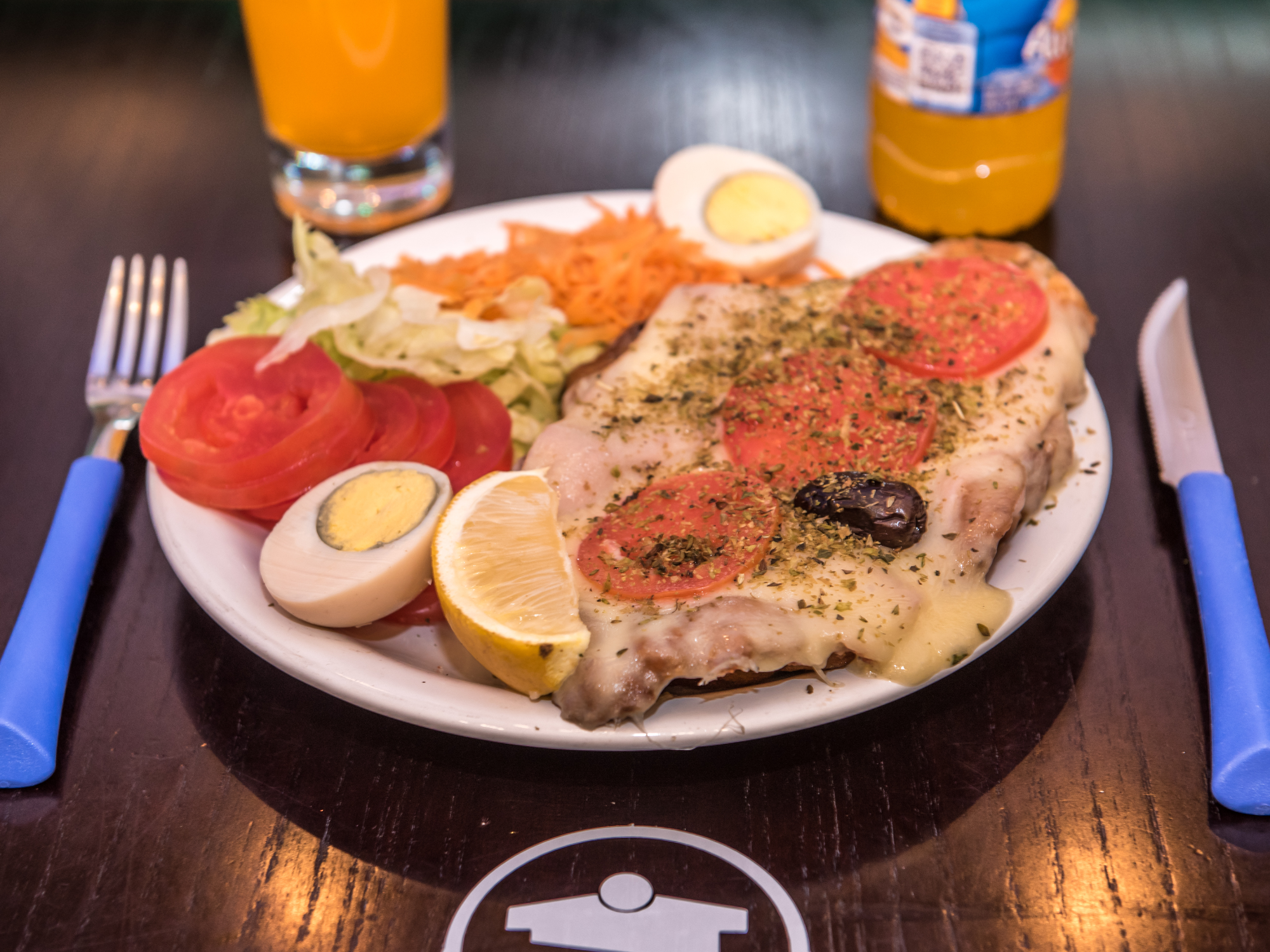 Milanesa napolitana de ternera o pollo