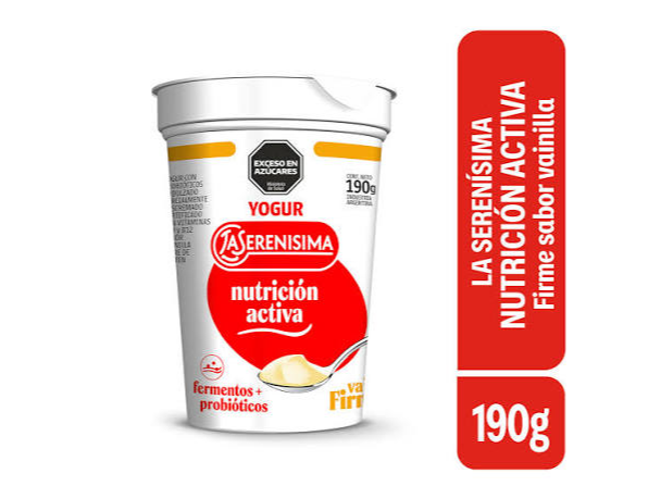 YOGURT DE VAINILLA LA SERENISIMA X 190gr