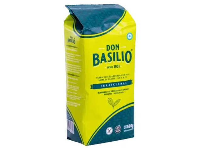 YERBA MATE DON BASILIO 500GR
