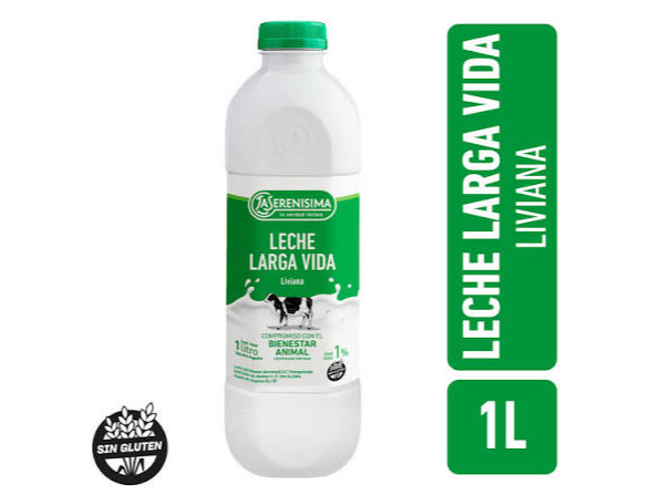 LECHE LARGA VIDA DESCREMADA LA SERENISIMA