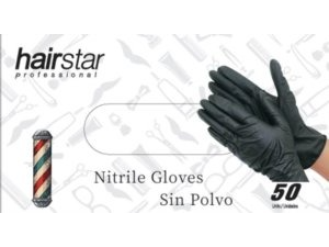 00053 (L) GUANTE NITRILO NEGRO 50 UNIDADES