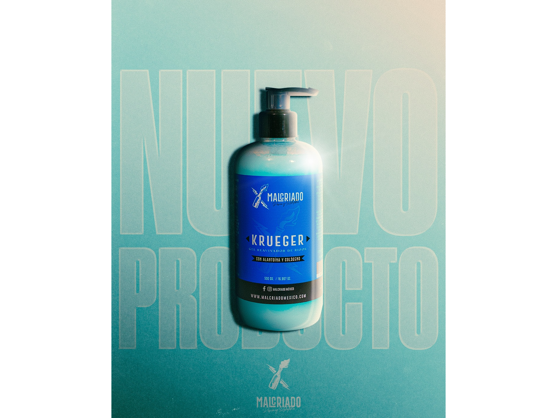 GEL KRUEGER REAVIVADOR DE RIZOS 500 ML