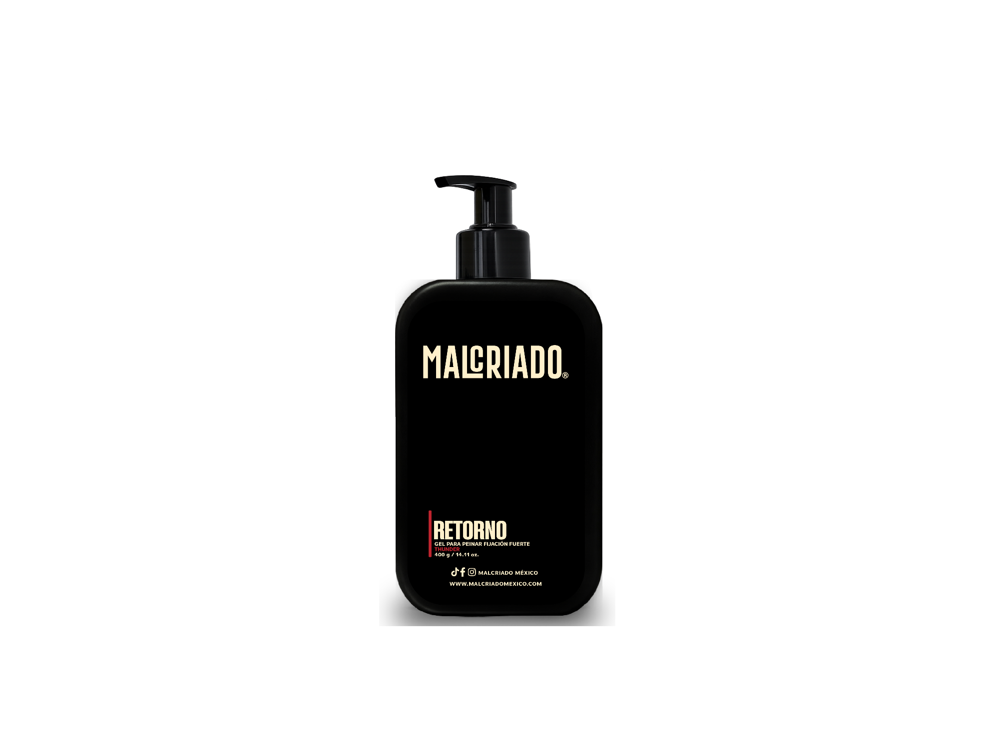 GEL RETORNO THUNDER 400 g  FIJACIÓN FUERTE