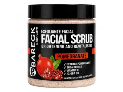 EXFOLIANTE FACIAL SCRUB POMEGRANADE BAREGK 500ML