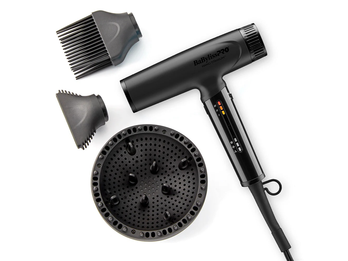 SECADORA BABYLISS DIGITAL MATTE BLACK
