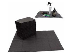 BOLSA DE TOALLAS NEGRAS DE PAPEL