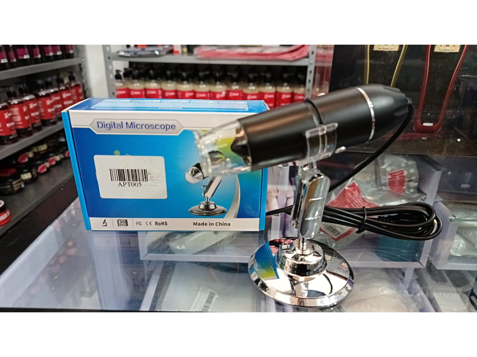 CAMARA PARA DIAGNOSTICO CAPILAR