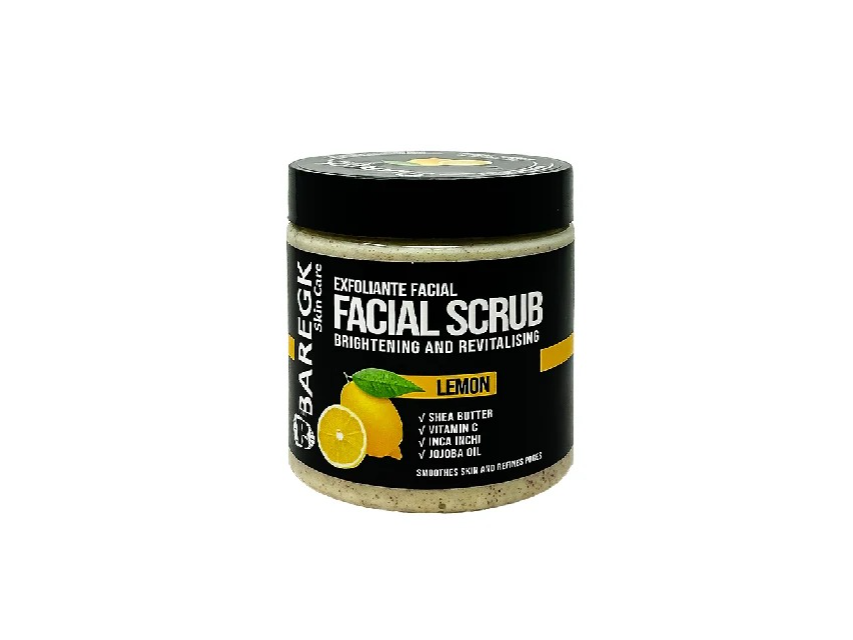 EXFOLIANTE FACIAL SCRUB LEMON BAREGK 500 GRS