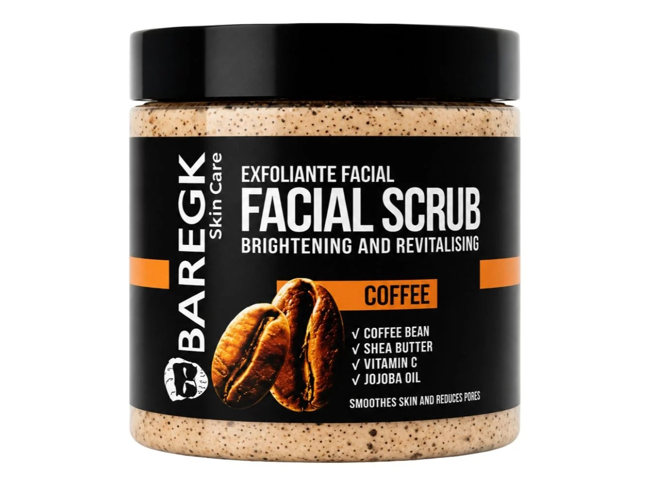 EXFOLIANTE FACIAL SCRUB COFFE BAREGK 500ML