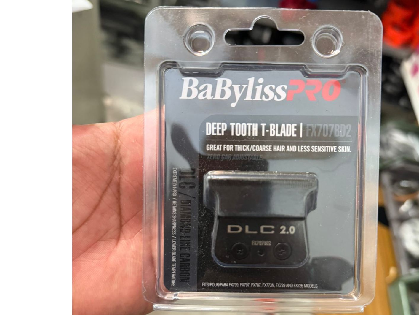 CUCHILLA TRIMMER BABYLISS SKELETON DLC 2.0