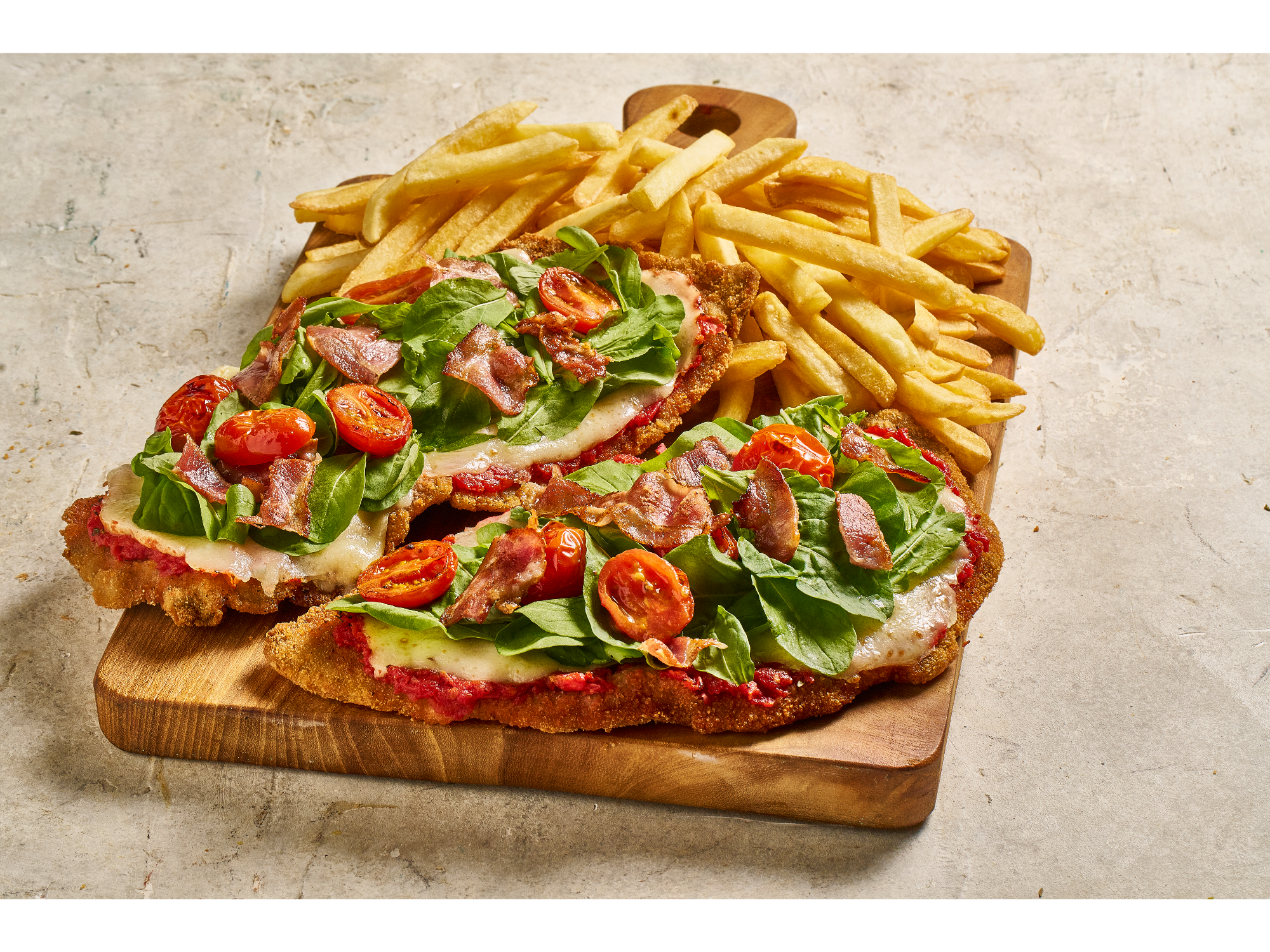 Milanesa PATAGONIA + Papas Fritas