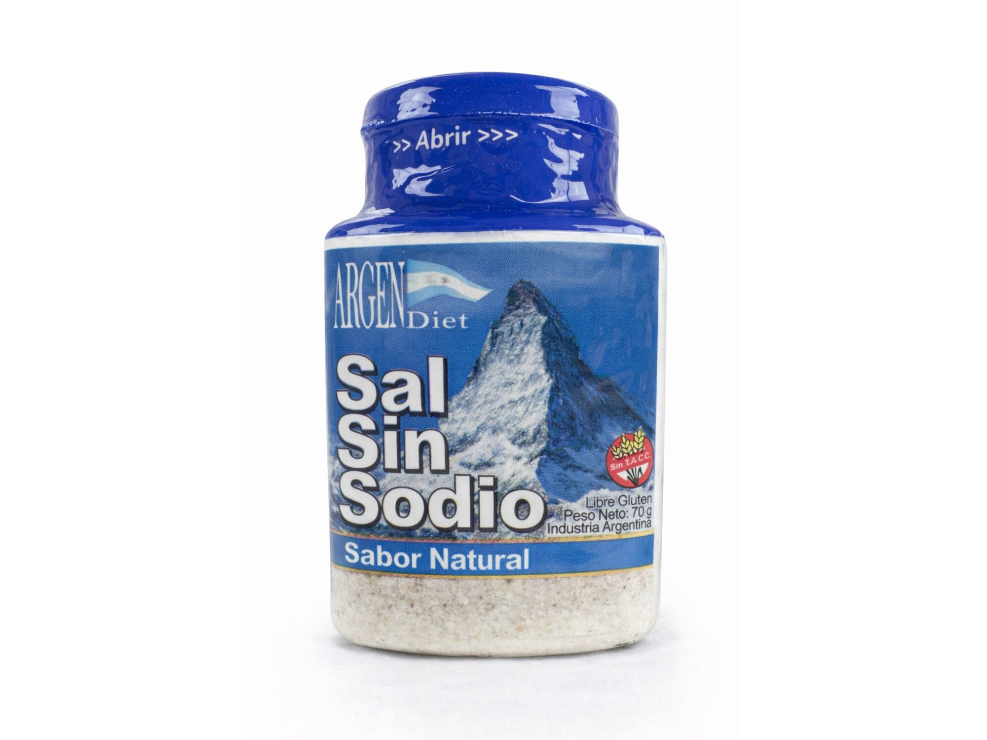 Sal sin sodio Argendiet 70 gr