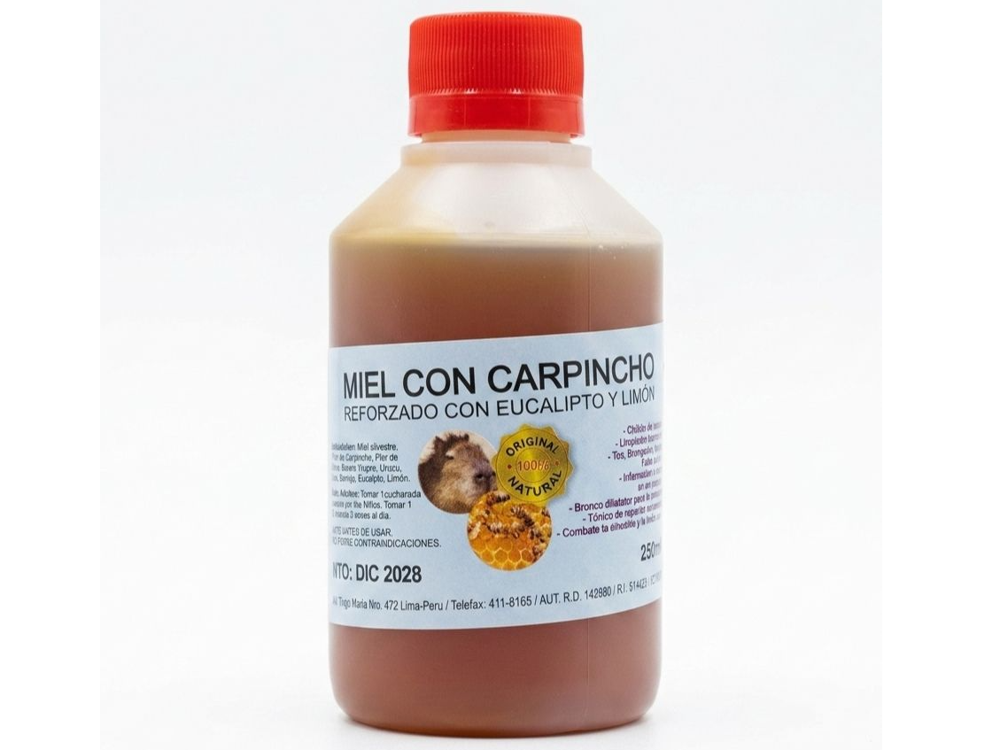 Miel con carpincho 250 cc