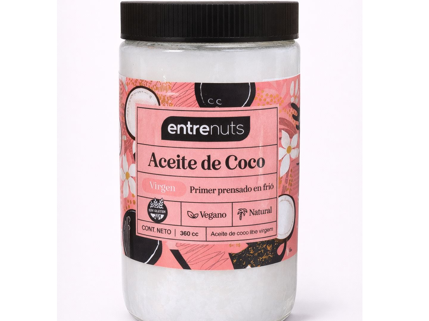Aceite de coco virgen 360 cc